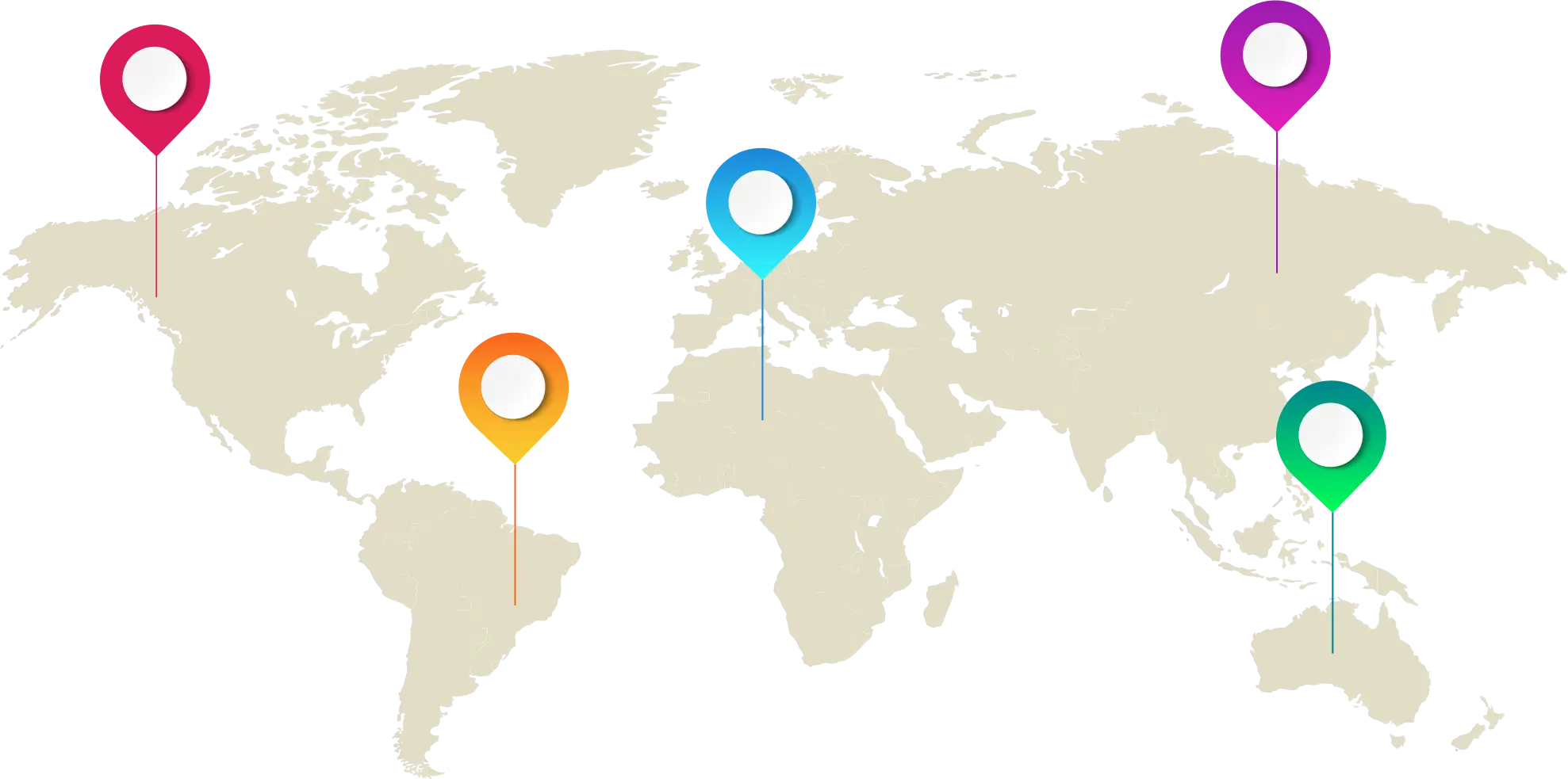 We Operate Globally We Operate Globally