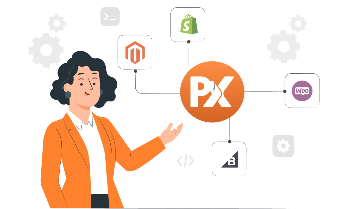 Sell with Ease on Magento, Shopify, WooCommerce & BigCommerce Sell with Ease on Magento, Shopify, WooCommerce & BigCommerce
