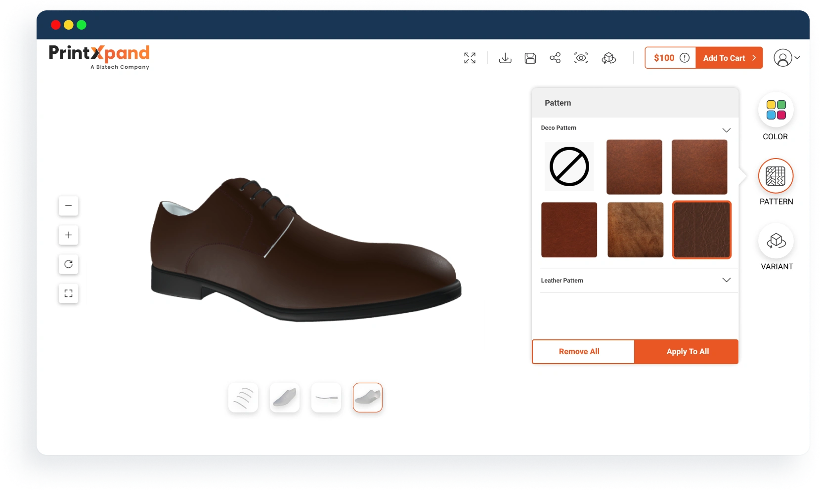 3D Shoe Configurator 3D Shoe Configurator