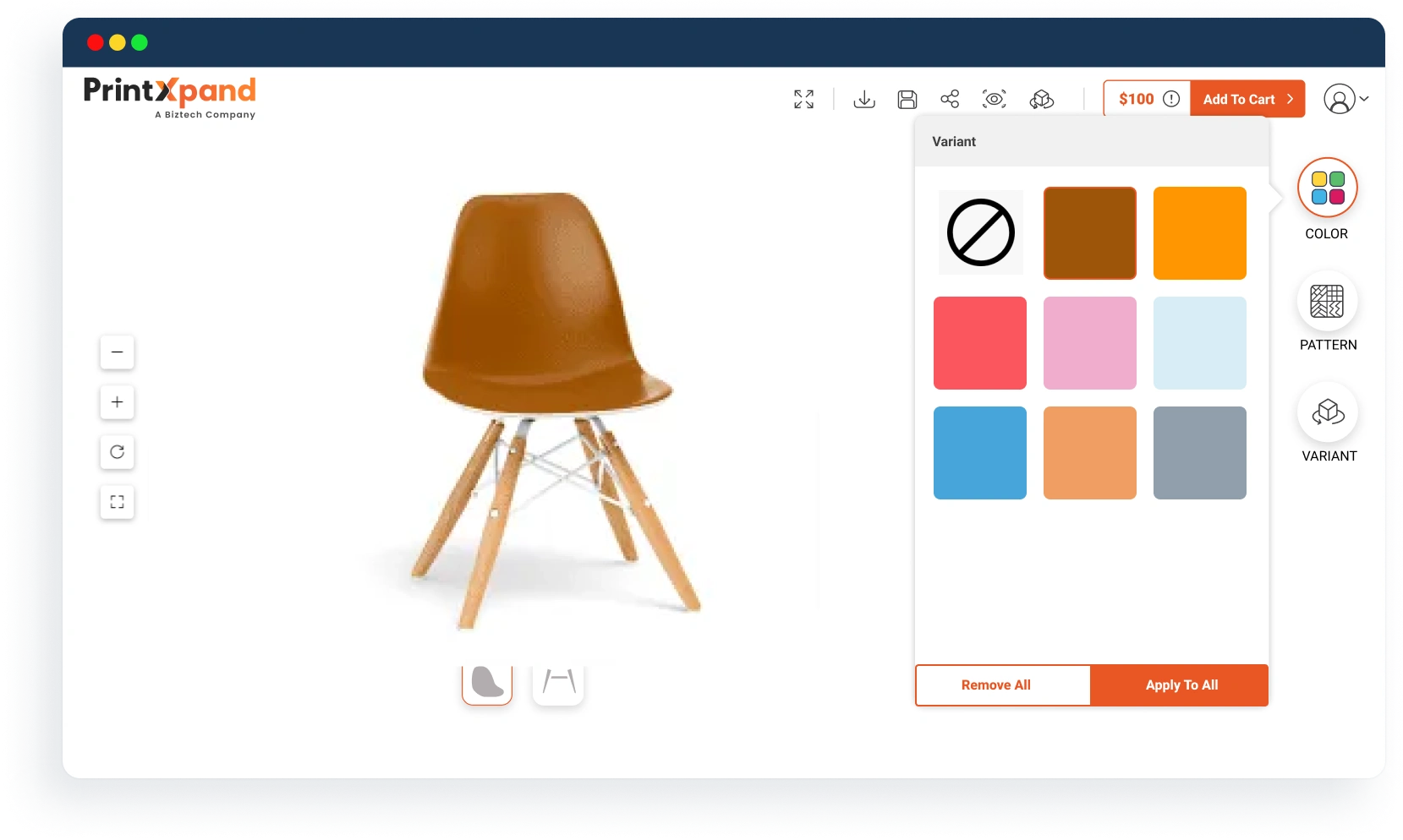 3D Configurator for Exclusive Product Categories 3D Configurator for Exclusive Product Categories