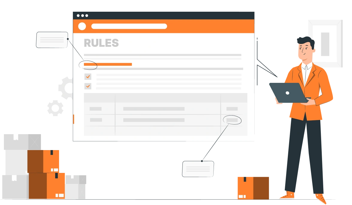 Set Inventory Rules Set Inventory Rules